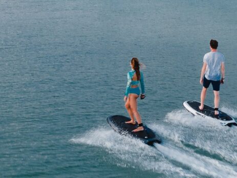 Radinn Awake jetboard surfing