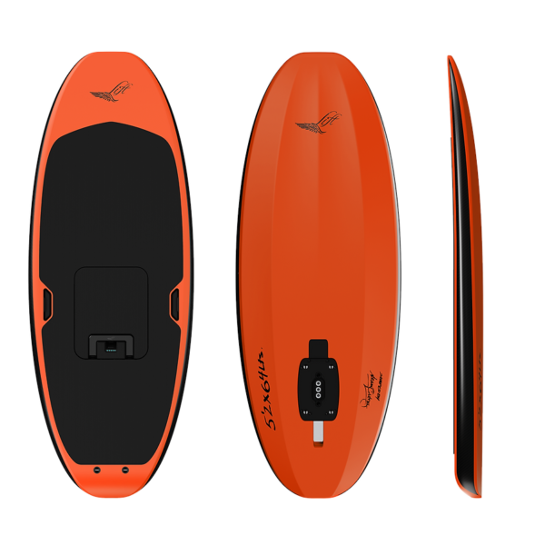 LIFTX 5'2 Lift Foils Hybrid eFoil Back